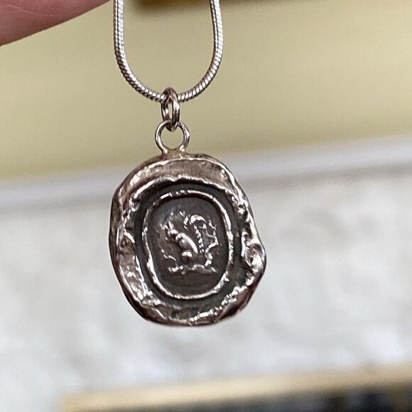 Pyrrha Squirrel Talisman 925 Sterling Silver - Picture 9 of 12